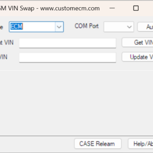 GM VIN SWAP