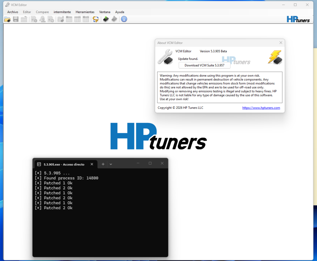 HP TUNERS NEWWW VER 5.3.905 unlimited licence
