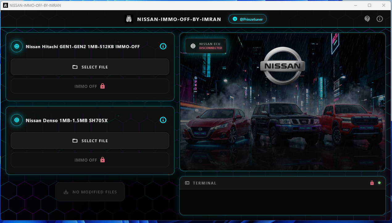 Nissan IMMO OFF