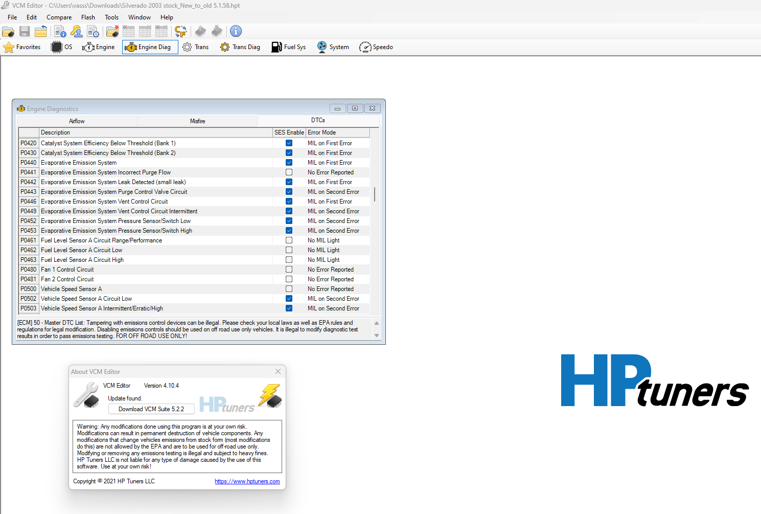 HP TUNERS VER 4.10 Licencia De por vida (Ilimitada) - Image 2