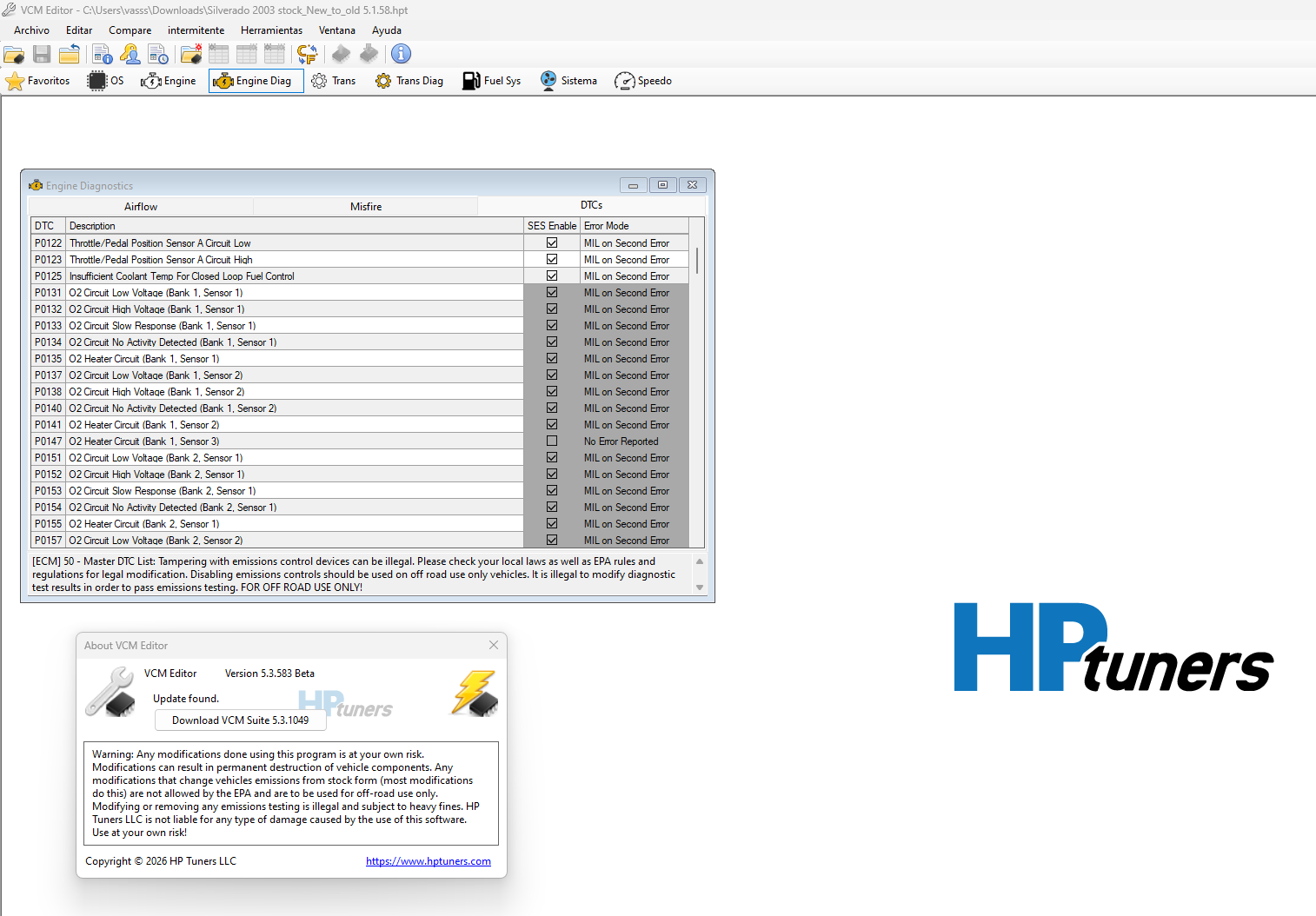 HP TUNERS VER 4.10 Licencia De por vida (Ilimitada) - Image 3