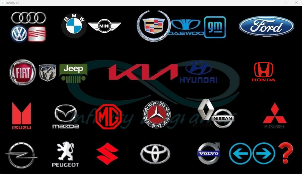 INFINITI V2 (PROGRAMA PARA REPARAR ECUS O ECM MULTIMARCA)